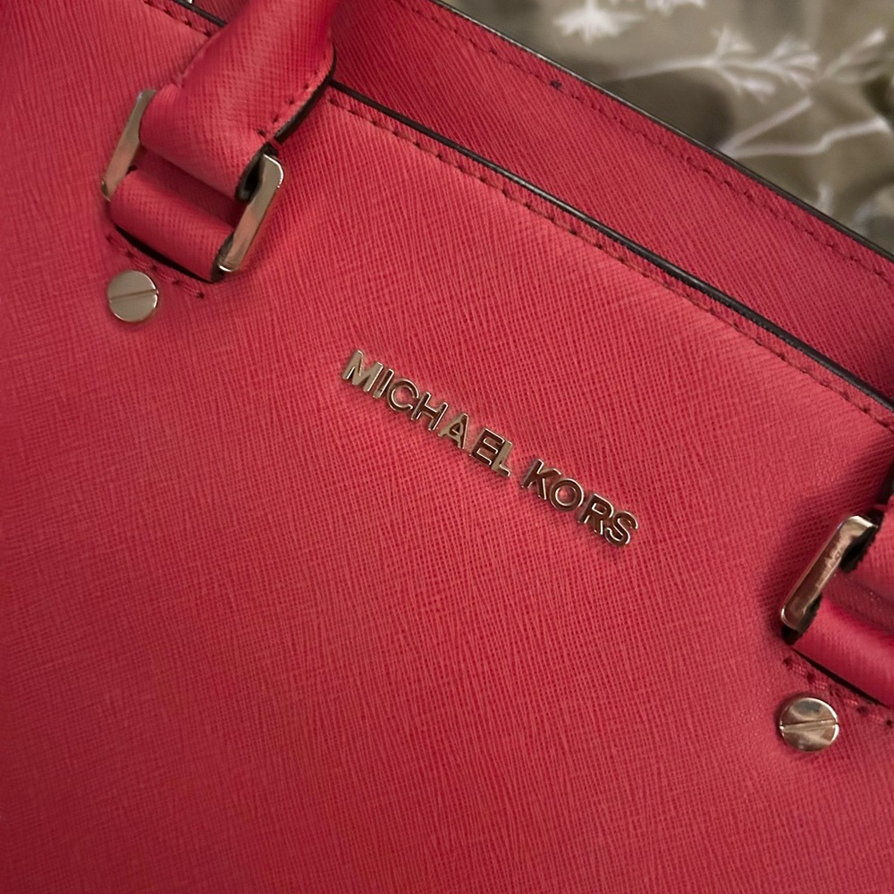 Michael Kors burnt orange Leather Bag